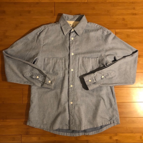 Acne Studios Other - Men’s Acne Studios light blue Long Slv 100% Cotton